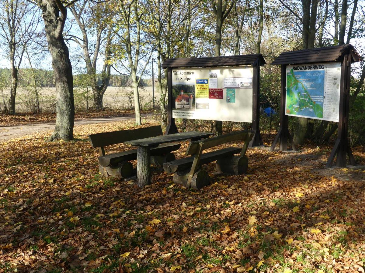 Landhaus Am Haff Stolpe auf Usedom Exterior foto